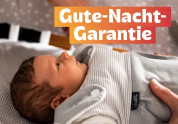 Kind im Winterschlafsack: Gute Nacht Garantie!